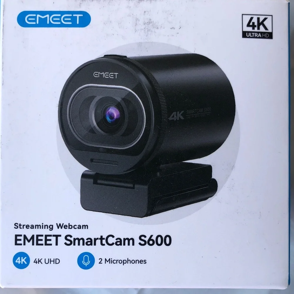 SmartCam S600 Streaming Webcam - Black